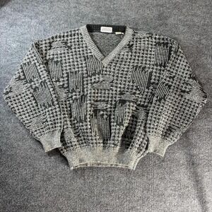 Collection International Sweater Mens Large V Neck Knit Pullover